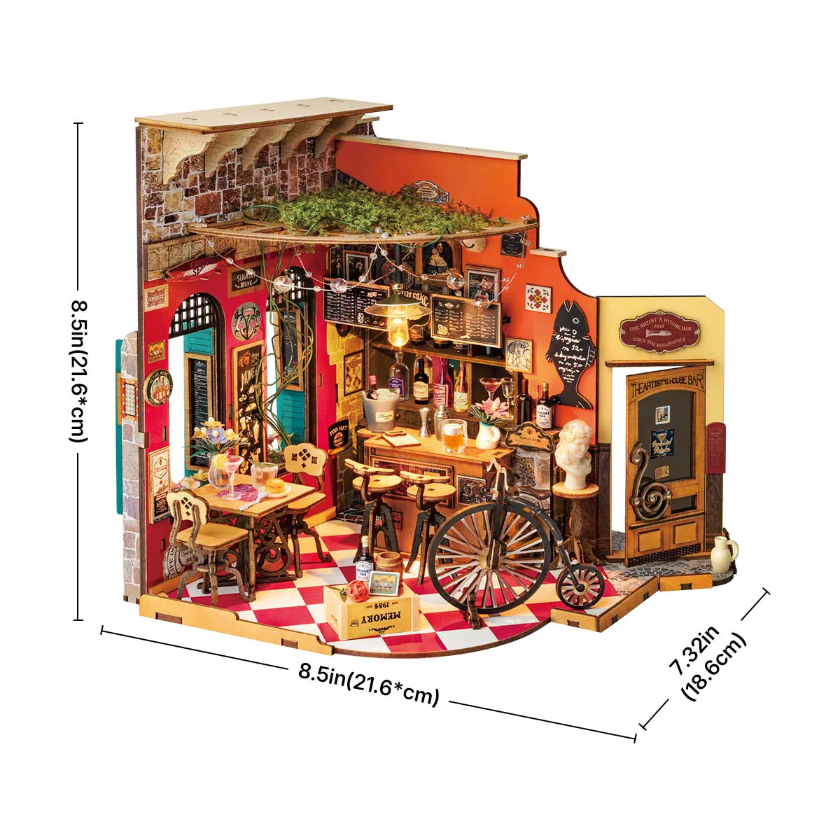 Diy Mini House Cheers Bar & Dining - Image 5