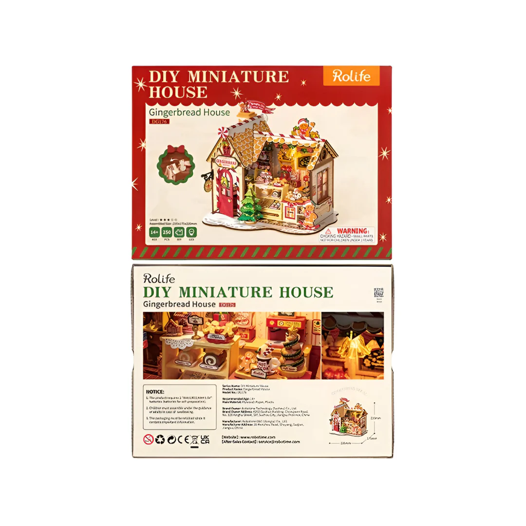 DIY - Mini House - Gingerbread House