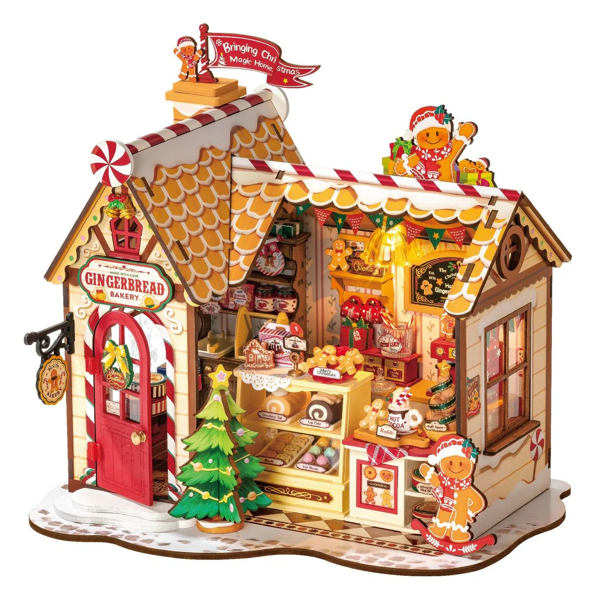 DIY - Mini House - Gingerbread House - Image 2