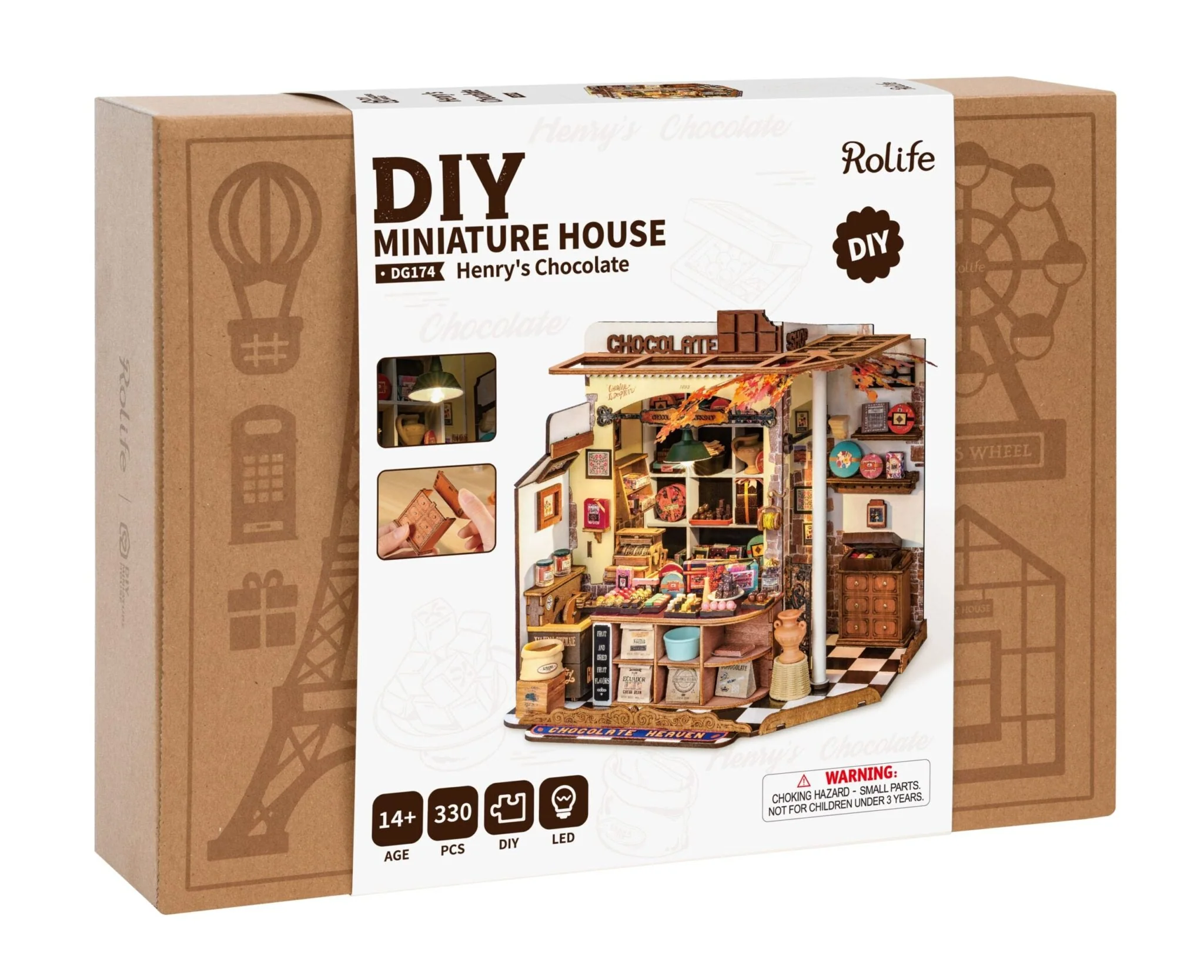 Diy Mini House Herys Chocolate
