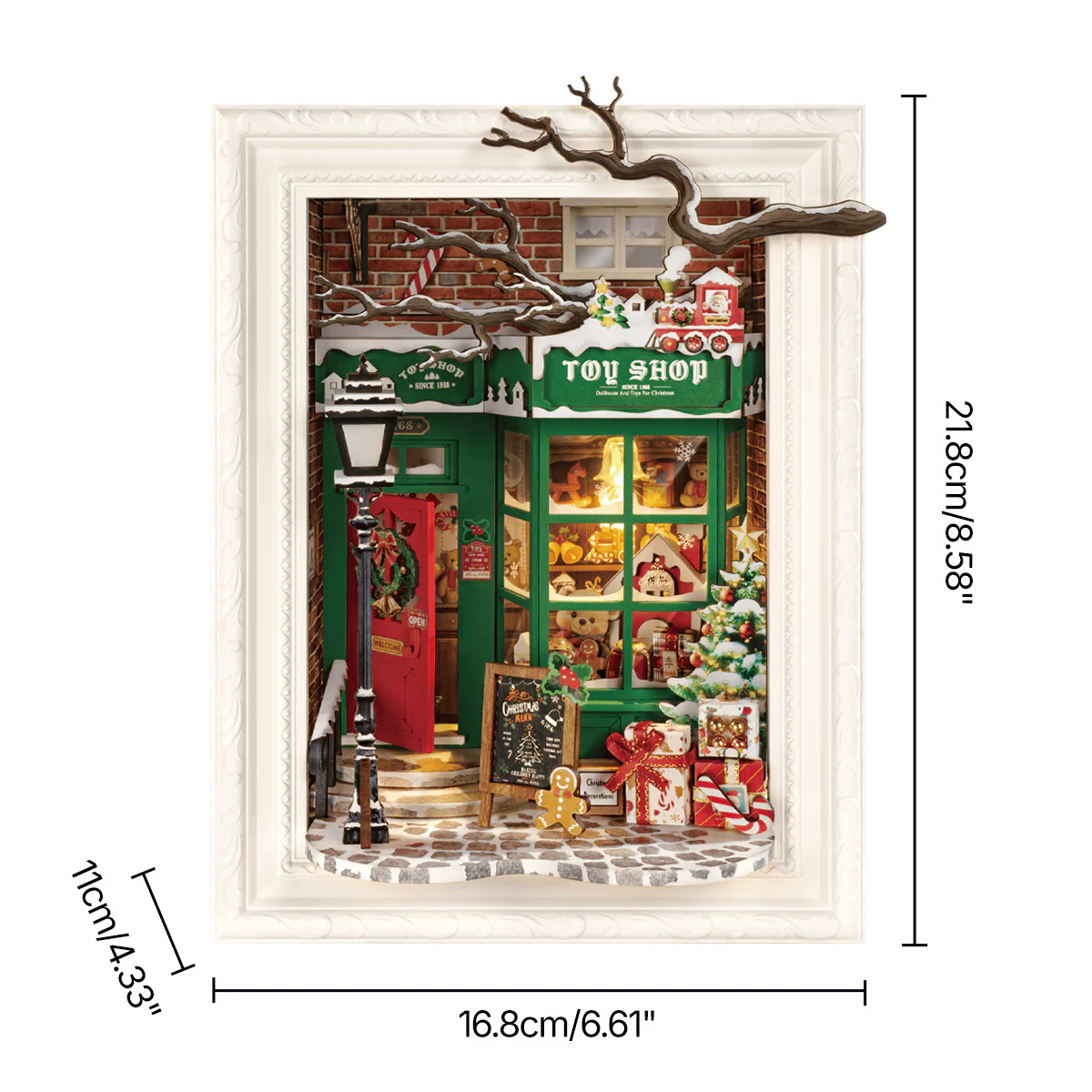 DIY - Mini House - Santas Toy Shop - Image 6