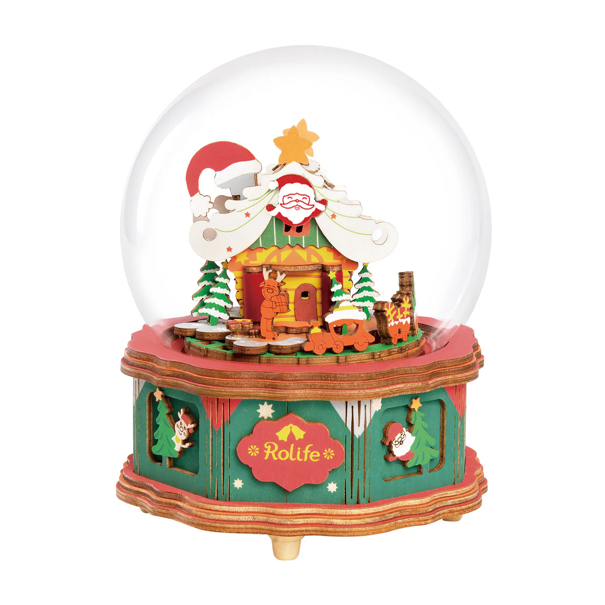 DIY - Music Box - Christmas Town - Image 3