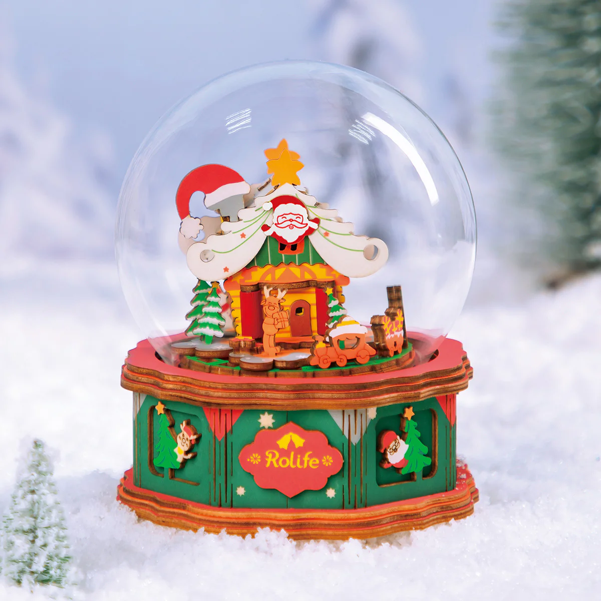 DIY - Music Box - Christmas Town - Image 5
