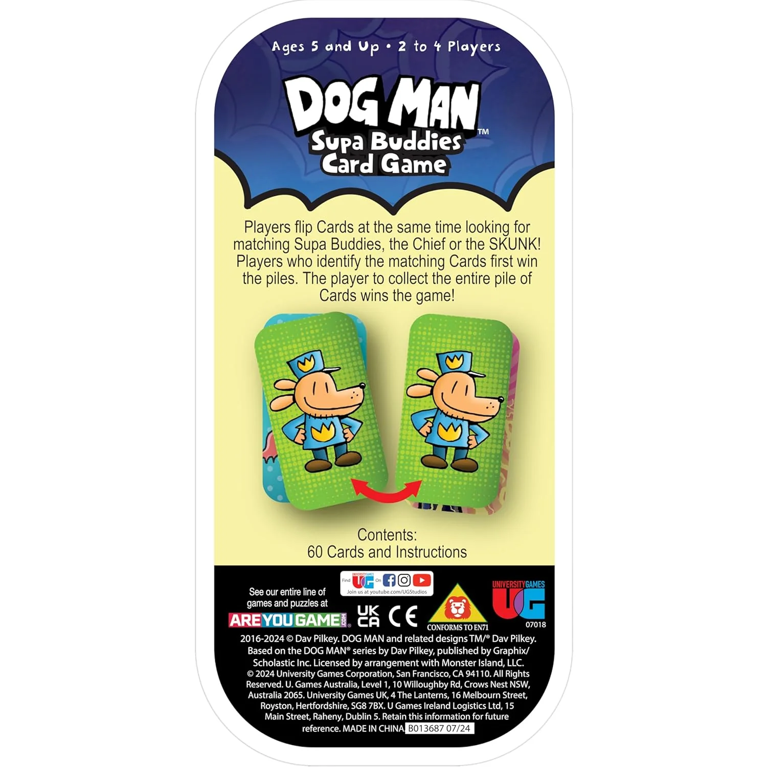 Dog Man Supa Buddies Card Game - Image 2