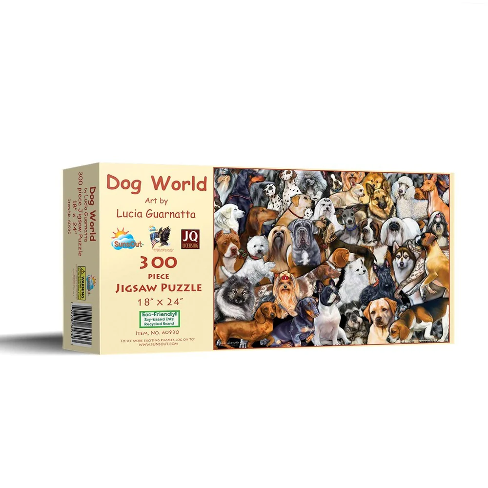 Dog World 300 Piece Puzzle