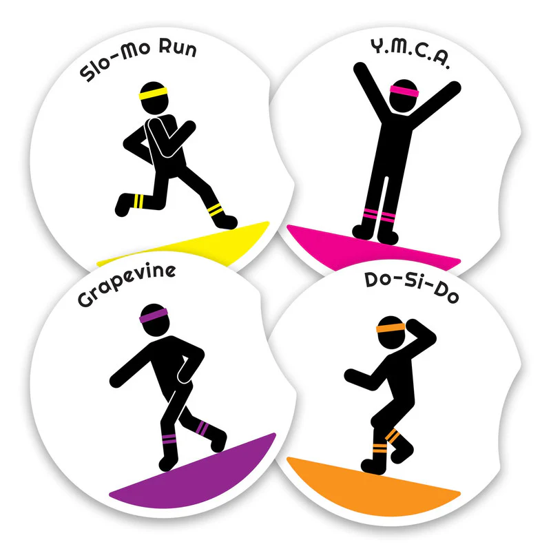 Don't Sweat It!: The Party Game of Mismatched Moves - 3-6 Players - Image 4