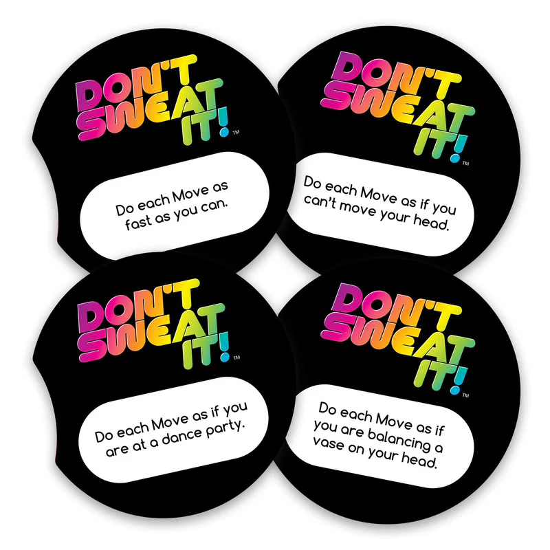 Don't Sweat It!: The Party Game of Mismatched Moves - 3-6 Players - Image 5