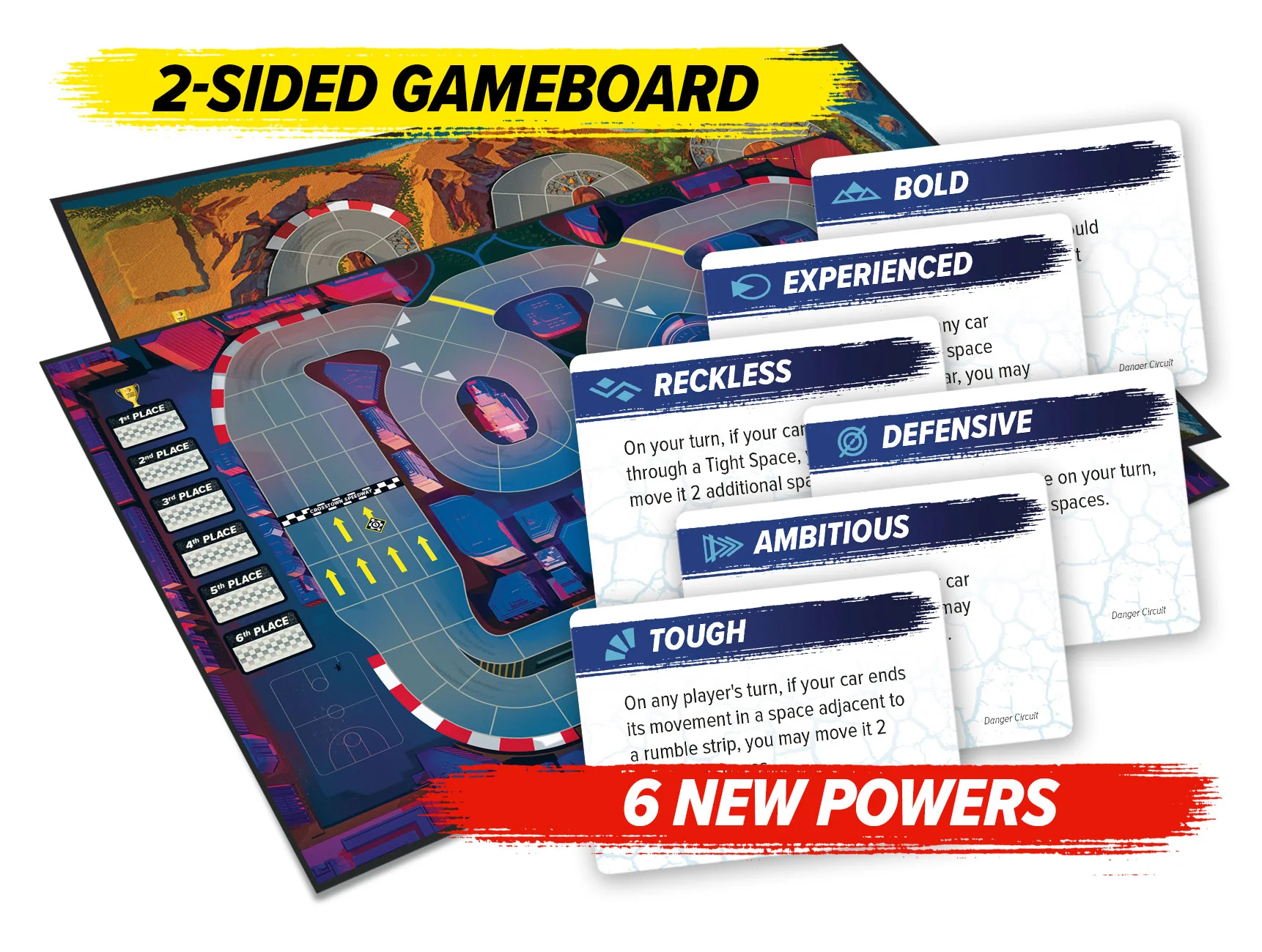 Downforce: Danger Circuit - 2-6 Players Expansion Pack - Image 2