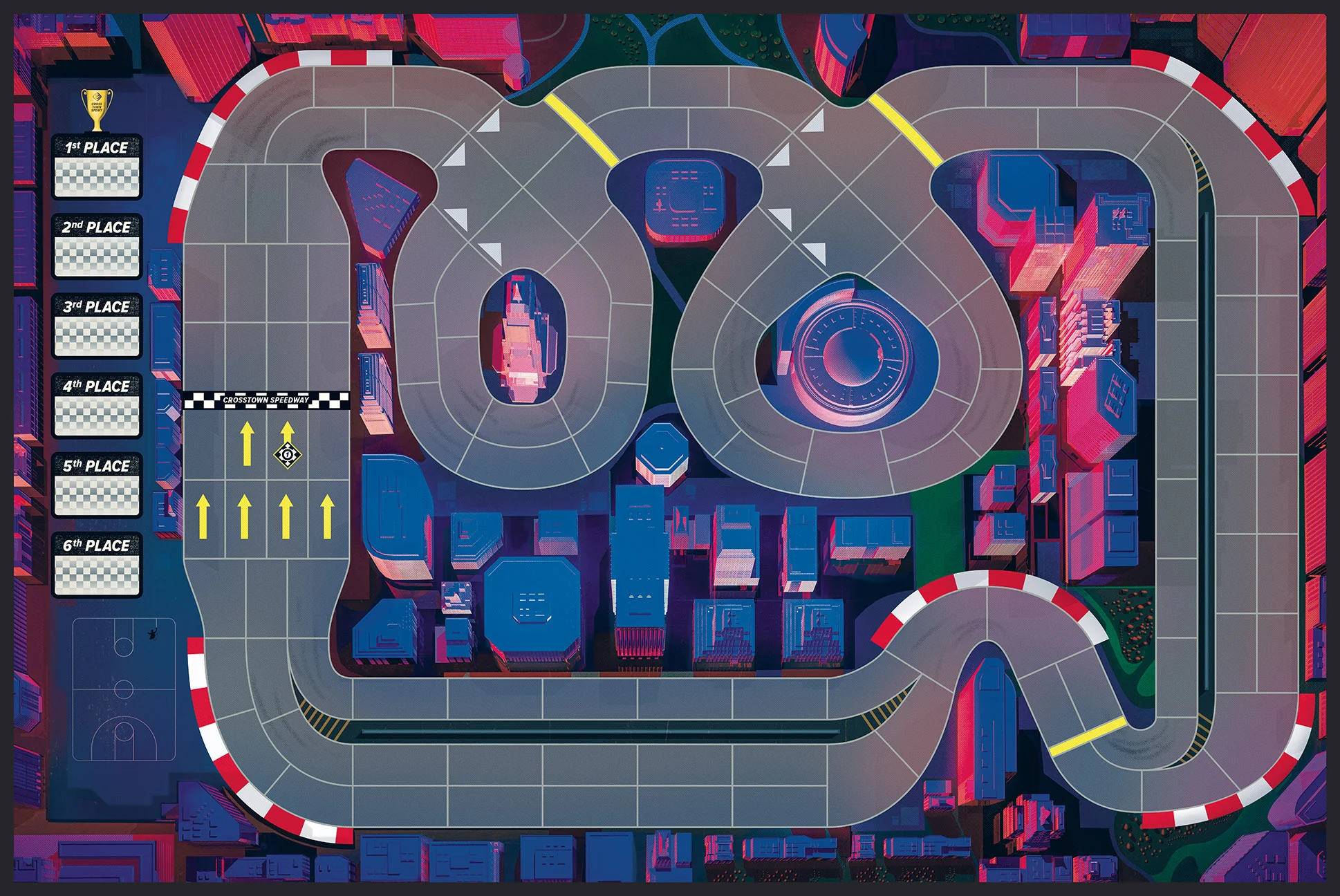 Downforce: Danger Circuit - 2-6 Players Expansion Pack - Image 3