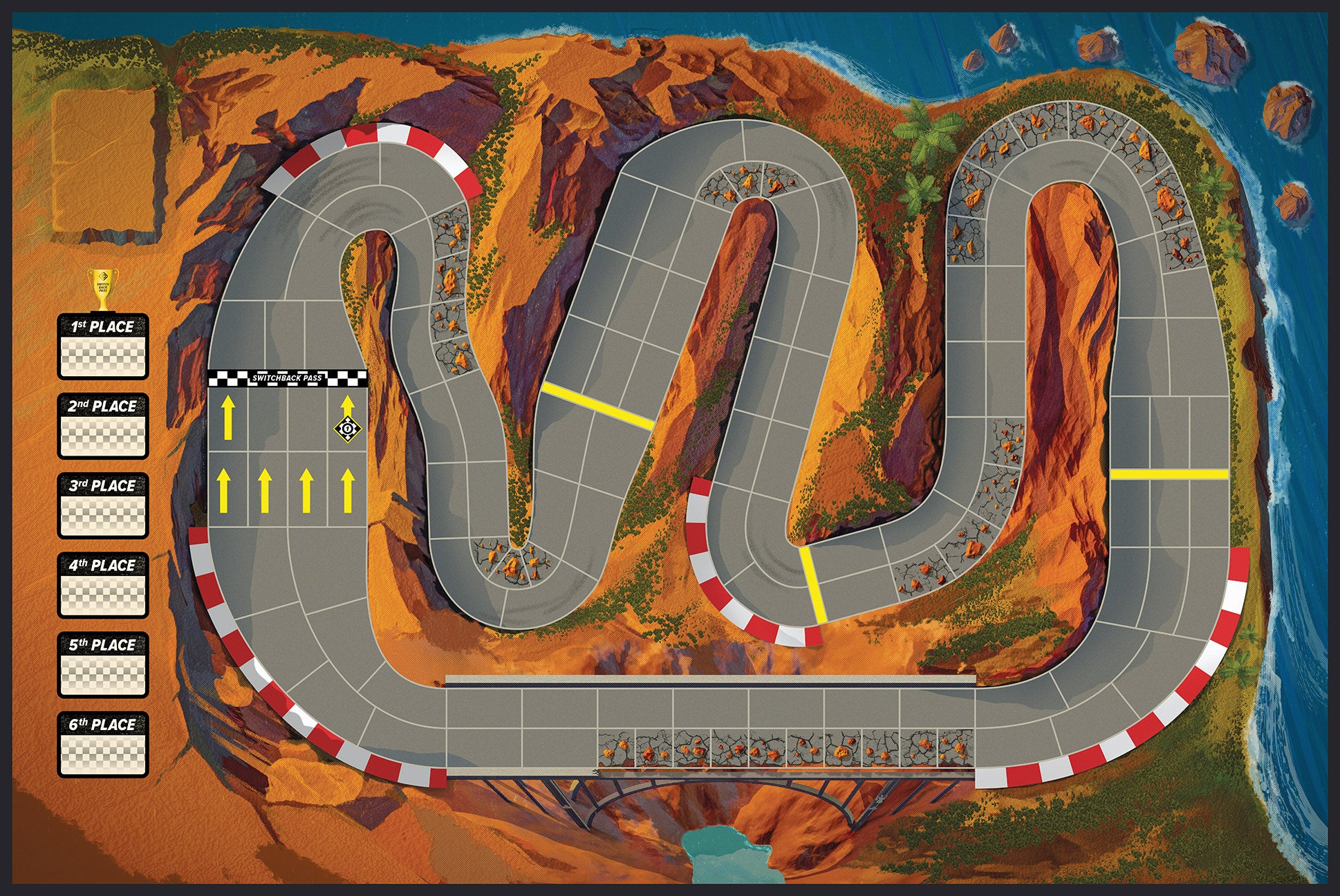 Downforce: Danger Circuit - 2-6 Players Expansion Pack - Image 4