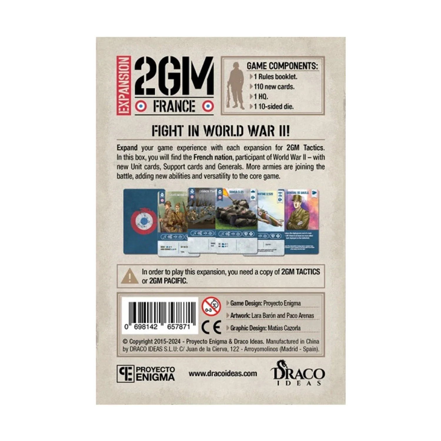 Draco Ideas - 2GM France Expansion - Image 2