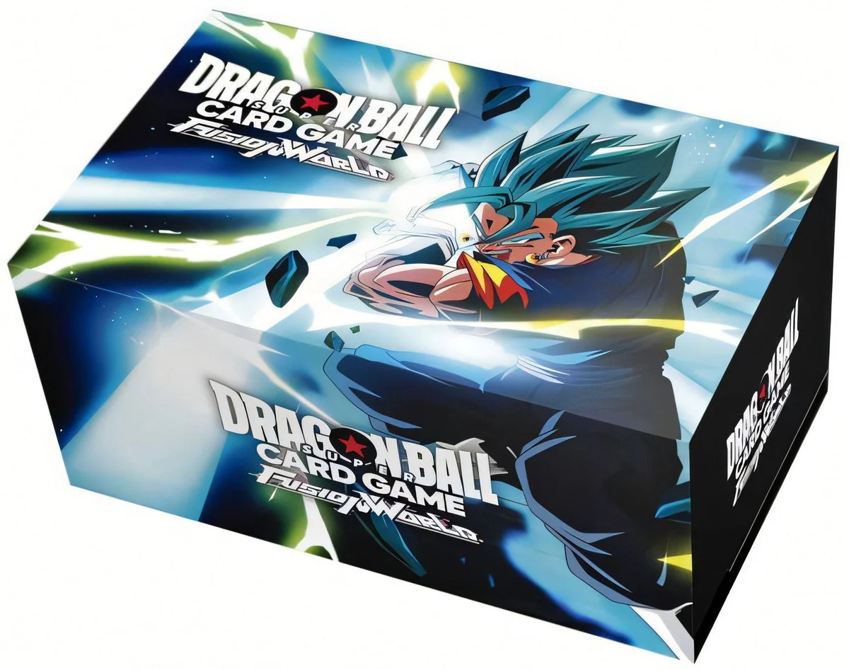 Dragon Ball Super Card Game: Fusion World - Official Card Case & Sleeves Set 3 Display: Vegito