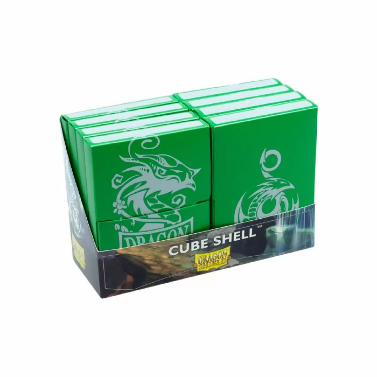 Dragon Shield - Cube Shell Deck Box - Green