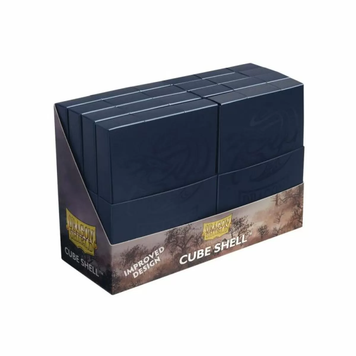 Dragon Shield - Cube Shell Deck Box - Midnight Blue