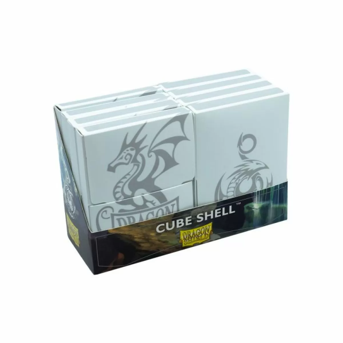 Dragon Shield - Cube Shell Deck Box - White