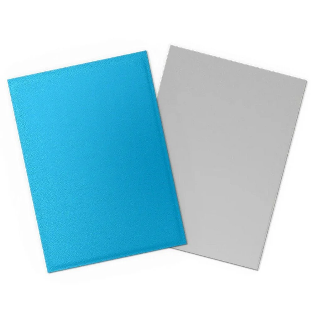 Dragon Shield: Sleeves – Matte Dual – Sky Blue & Silver - Image 2