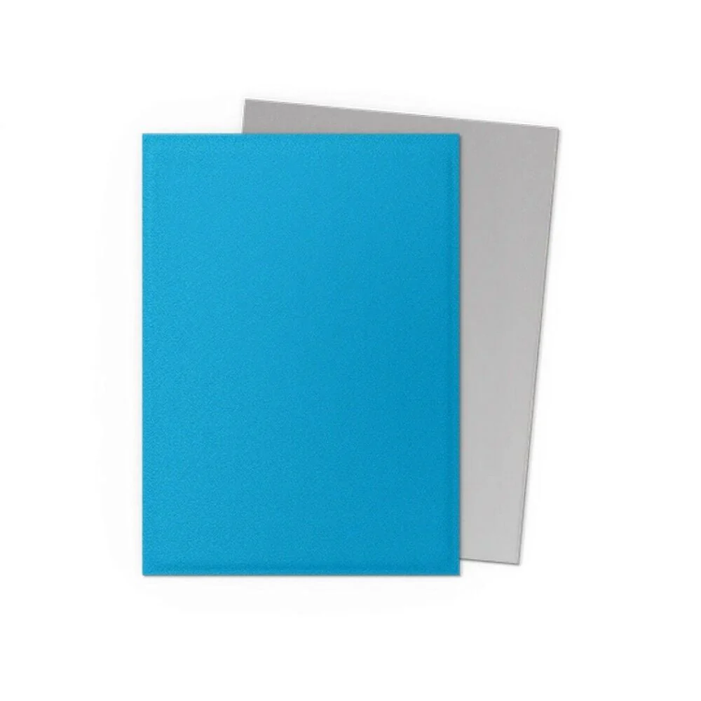 Dragon Shield: Sleeves – Matte Dual – Sky Blue & Silver - Image 3