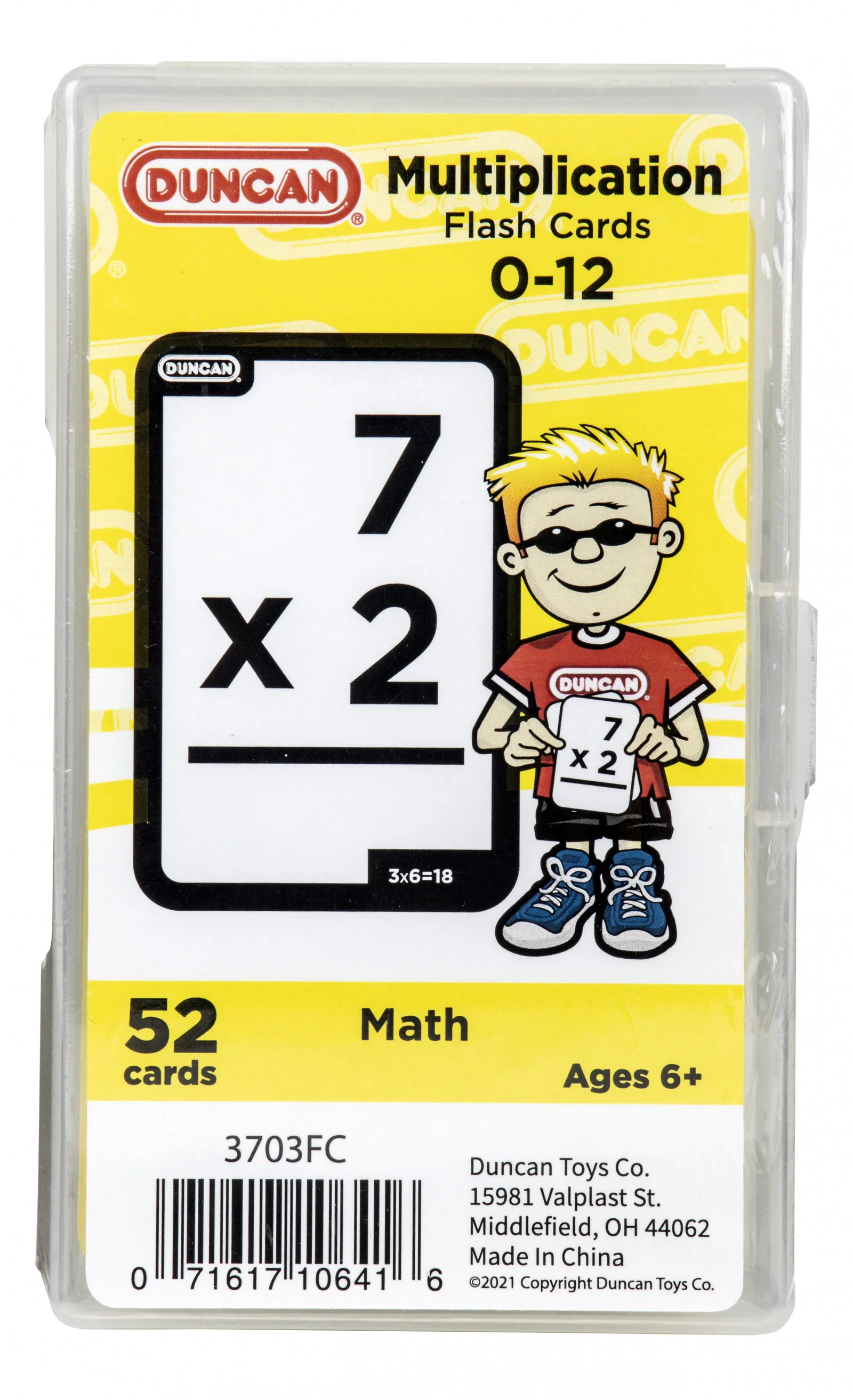 Duncan Multiplication Flash Cards