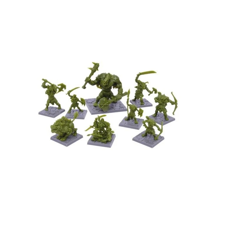 Dungeon Saga Green Rage Miniatures Set - Image 2