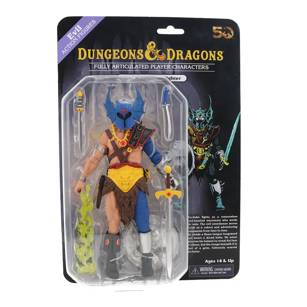 Dungeons & Dragons 7inch Scale Action Figure – Limited 50th Anniversary Edition Warduke Figure - Image 3