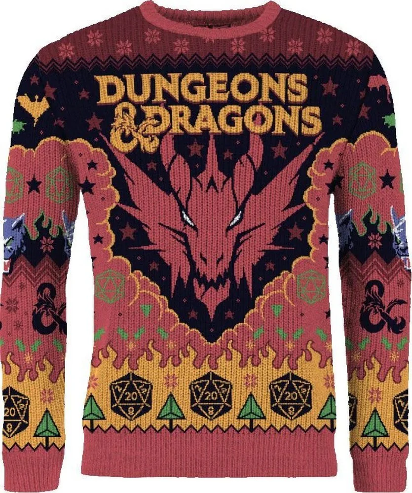 Dungeons & Dragons Christmas Jumper (Size XS)