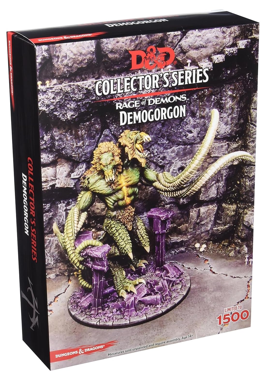 Dungeons & Dragons Collector's Series Miniatures: Rage of Demons - Demon Lord Demogorgon (GF9-71049)