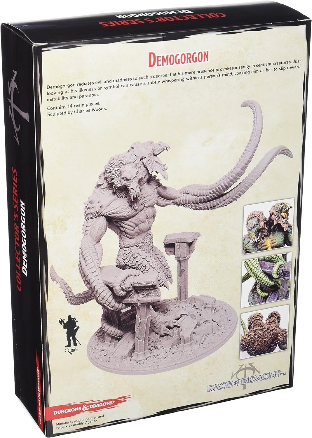 Dungeons & Dragons Collector's Series Miniatures: Rage of Demons - Demon Lord Demogorgon (GF9-71049) - Image 2