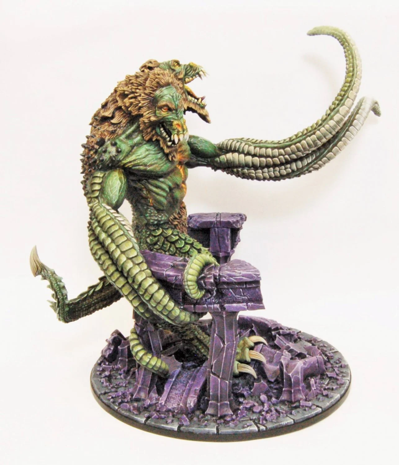 Dungeons & Dragons Collector's Series Miniatures: Rage of Demons - Demon Lord Demogorgon (GF9-71049) - Image 4