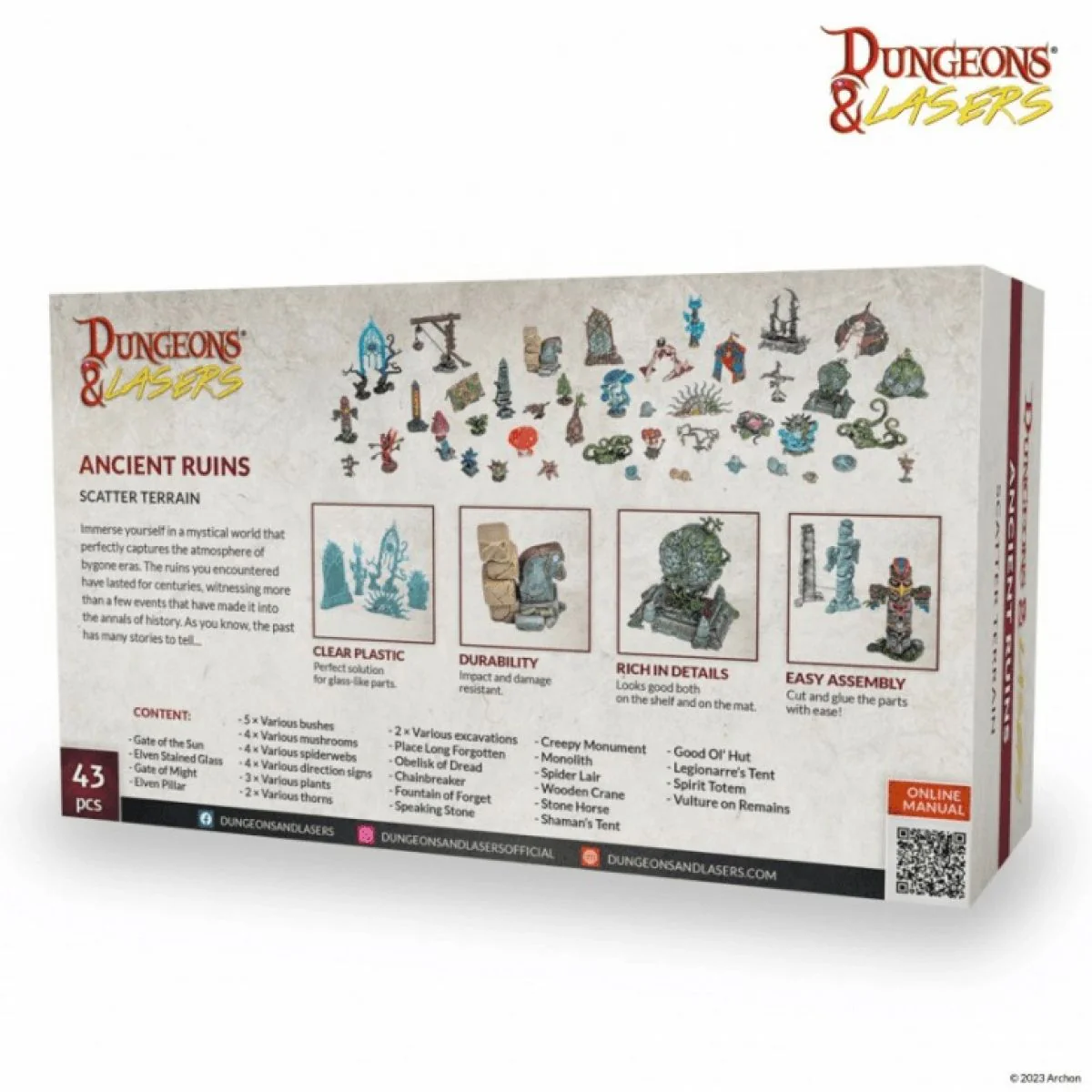 Dungeons & Lasers: Ancient Ruins Scatter Terrain - Image 2