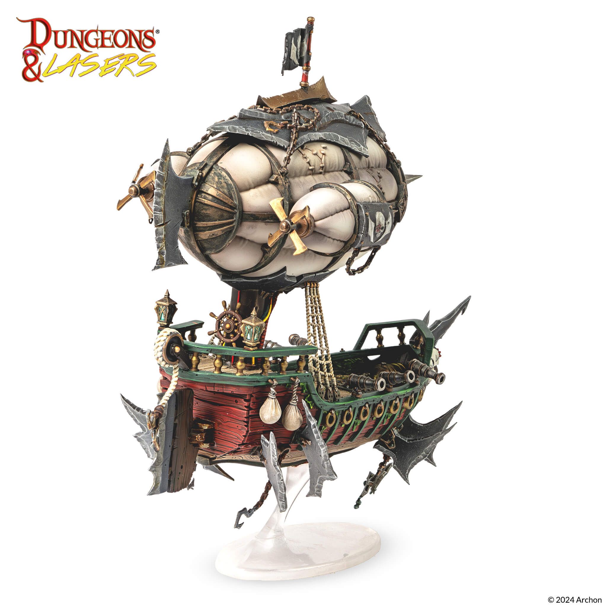 Dungeons & Lasers: Deuslair: Flying Pirates Airship - Image 4