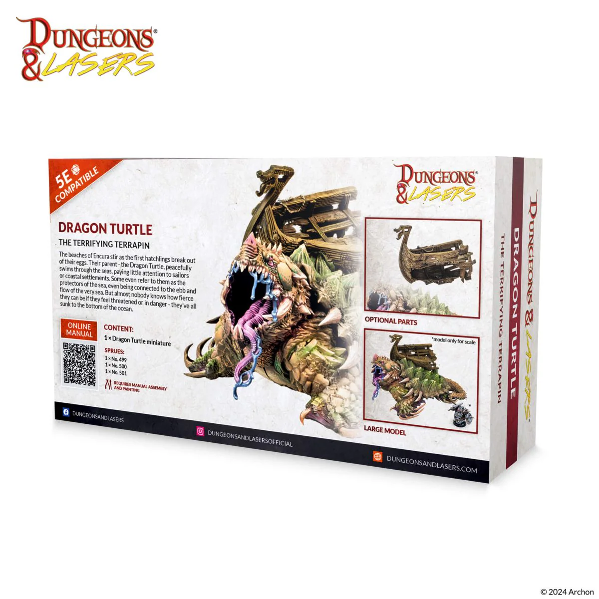 Dungeons & Lasers: Dragon Turtle - 248494 - Image 2