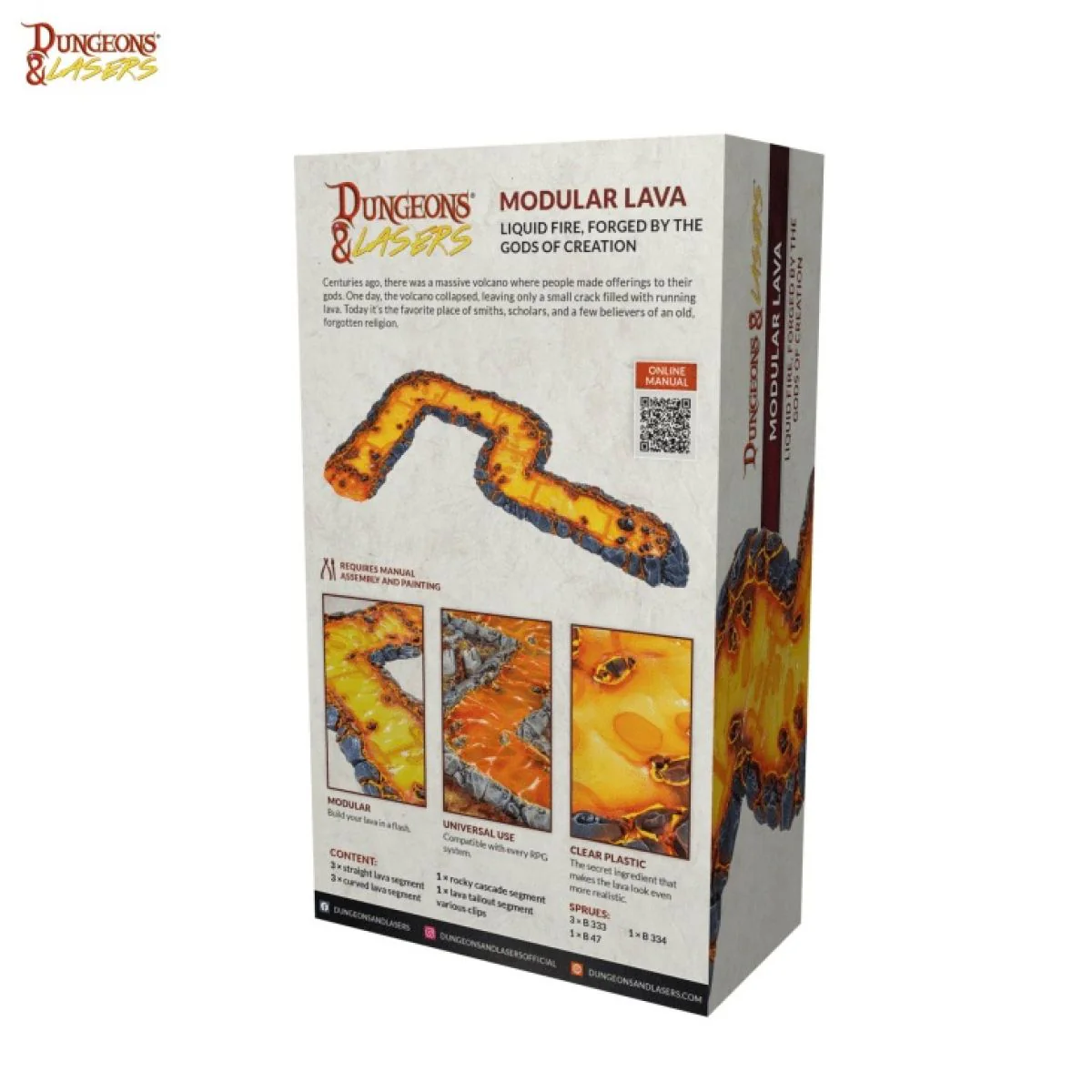 Dungeons & Lasers: Expansion Bits - Modular Lava - Image 2