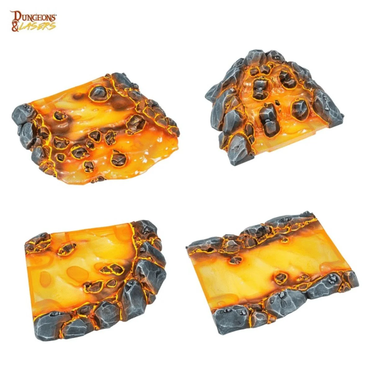Dungeons & Lasers: Expansion Bits - Modular Lava - Image 5