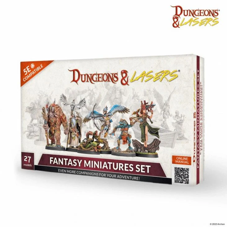 Dungeons & Lasers: Fantasy Miniatures Set - 237967