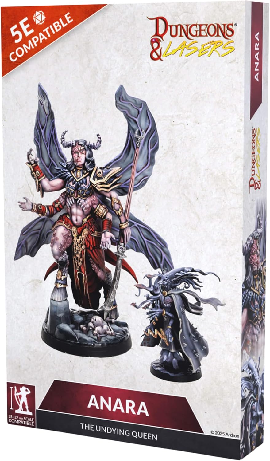 Dungeons & Lasers: Miniatures - Anara - The Undying Queen