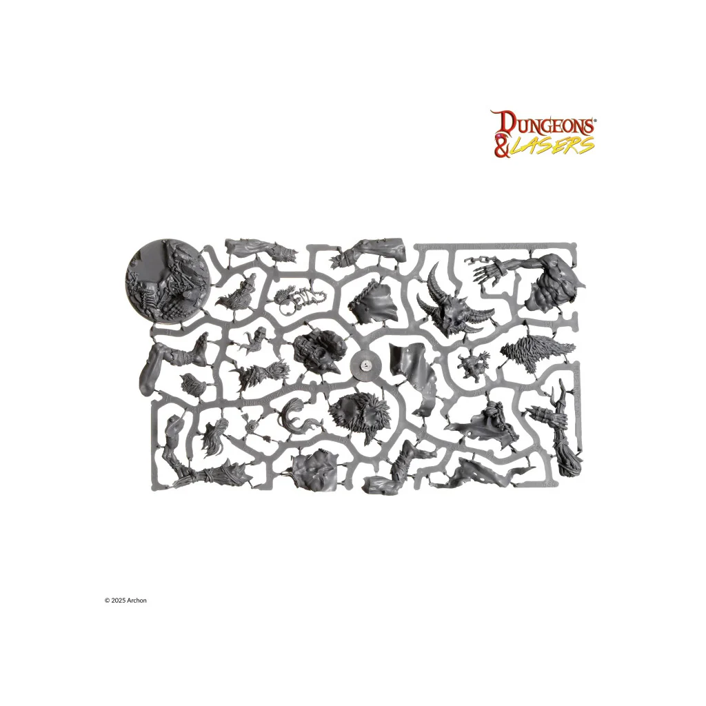 Dungeons & Lasers: Miniatures - Gervase The Ettin - Image 3