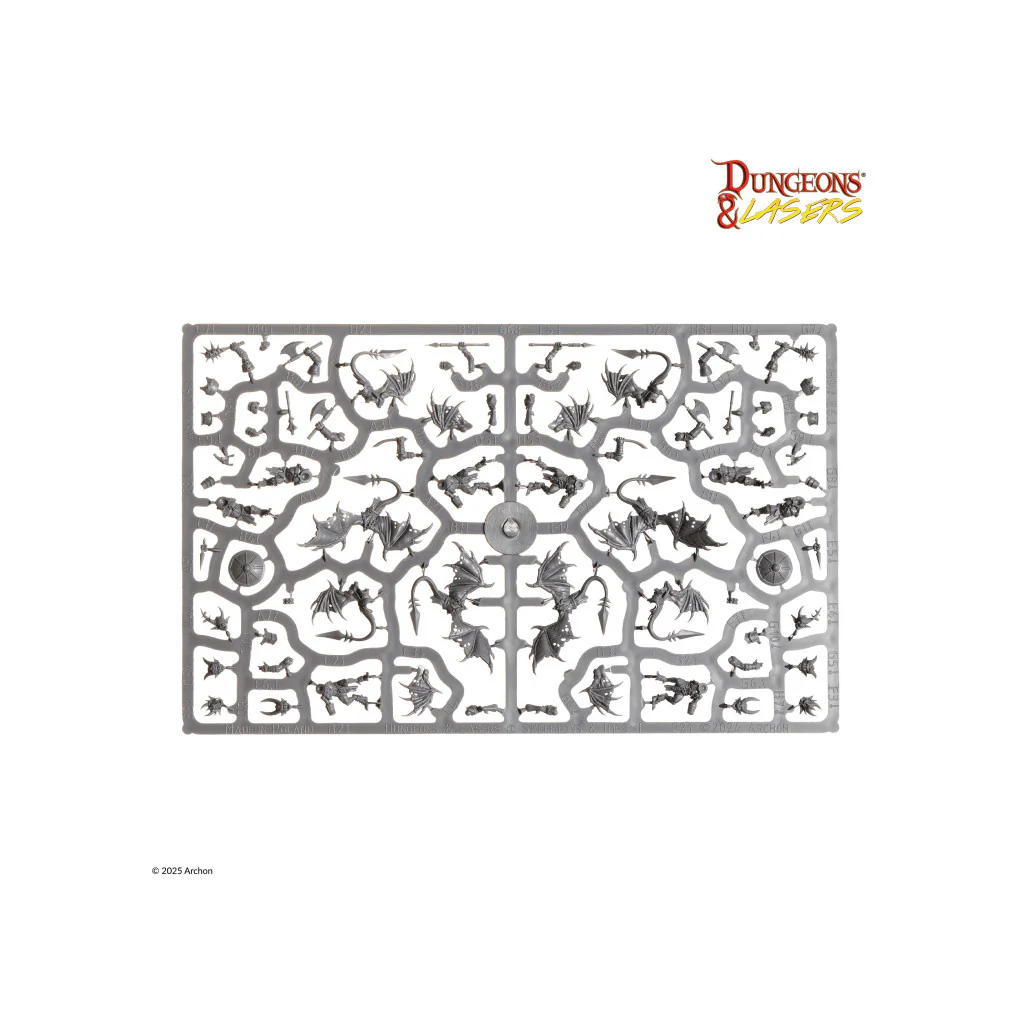 Dungeons & Lasers: Miniatures - Infernal Imps - Image 3