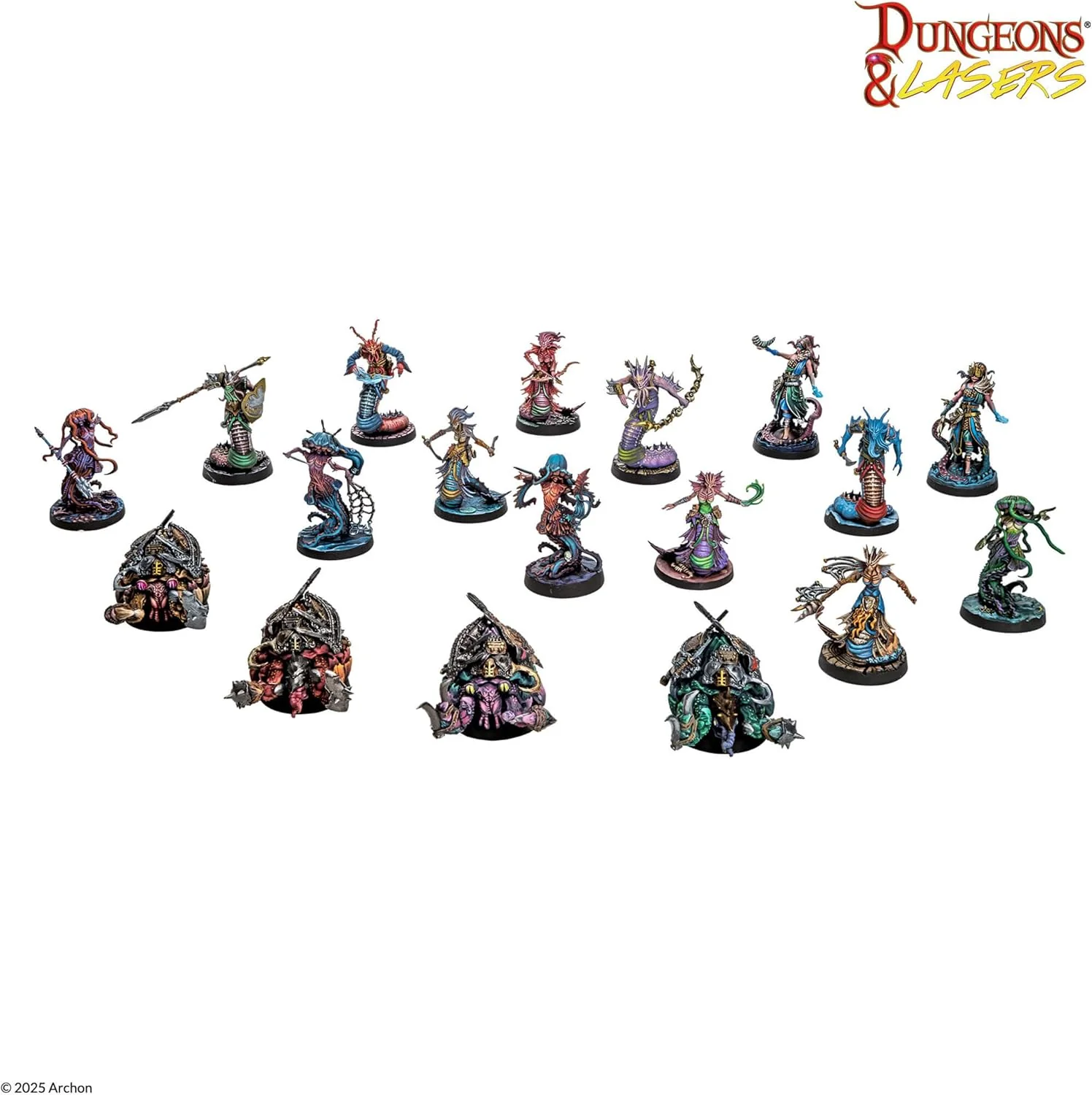 Dungeons & Lasers: Miniatures - Kingdom Of The Deep - Image 2