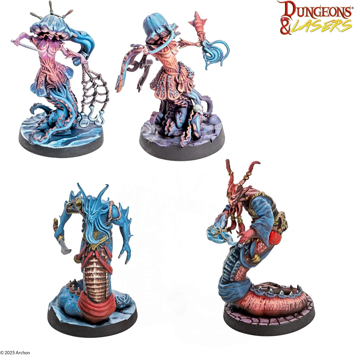 Dungeons & Lasers: Miniatures - Kingdom Of The Deep - Image 3