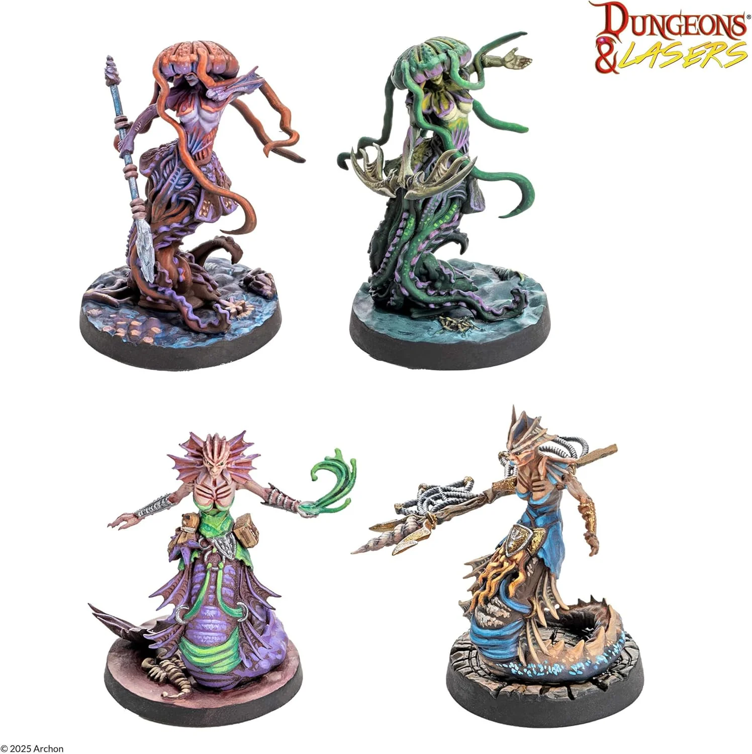 Dungeons & Lasers: Miniatures - Kingdom Of The Deep - Image 7