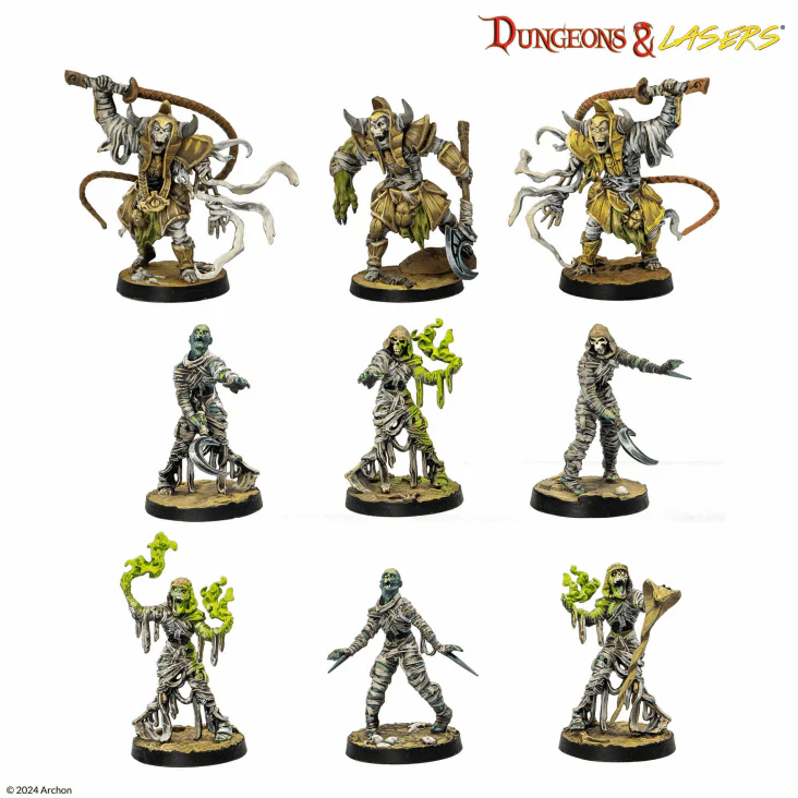 Dungeons & Lasers Miniatures - White Eyes Dunes (DNL0102) - Image 3