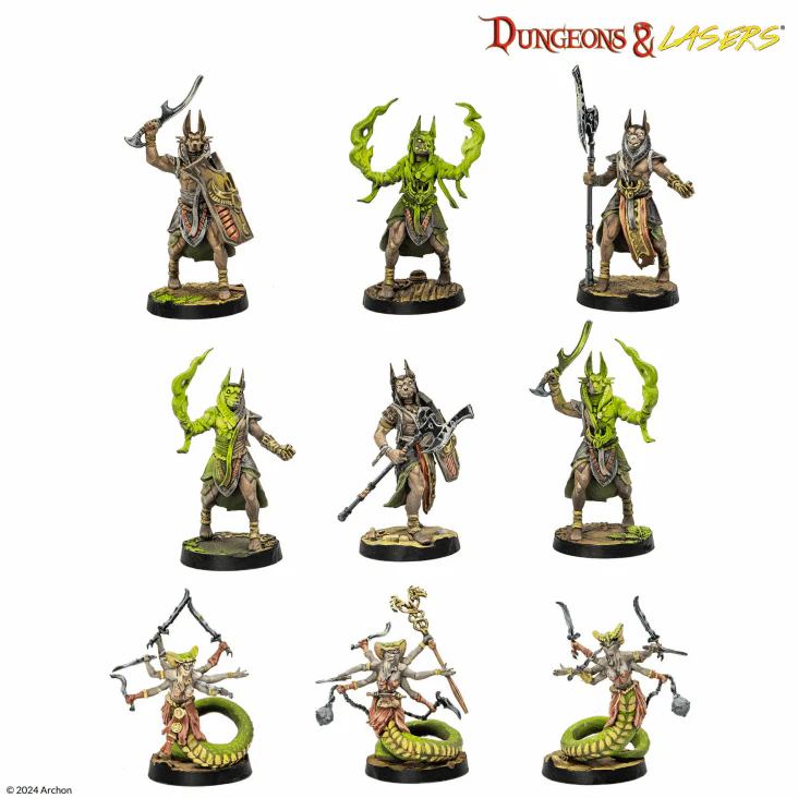 Dungeons & Lasers Miniatures - White Eyes Dunes (DNL0102) - Image 4