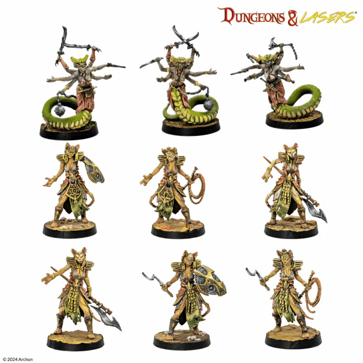 Dungeons & Lasers Miniatures - White Eyes Dunes (DNL0102) - Image 5