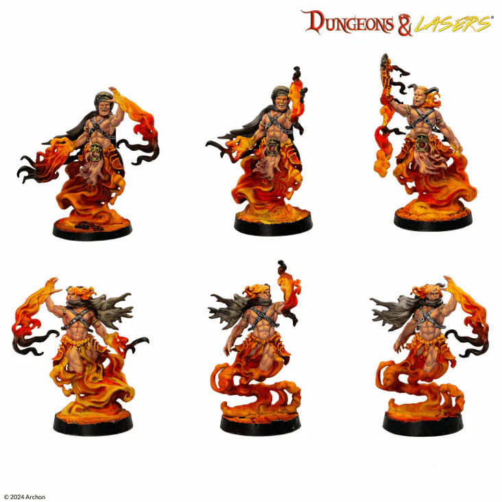 Dungeons & Lasers Miniatures - White Eyes Dunes (DNL0102) - Image 6