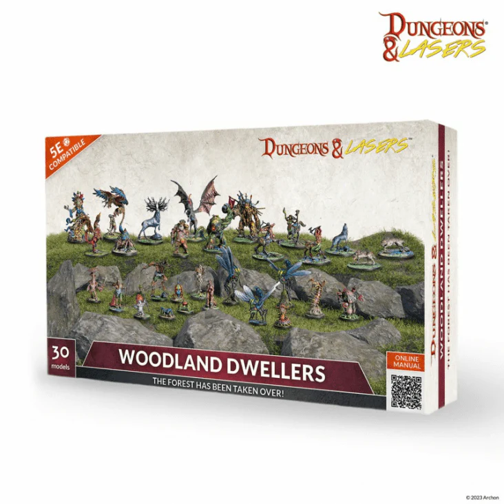 Dungeons & Lasers Miniatures - Woodland Dwellers (DNL0068)