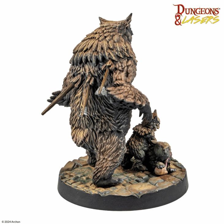 Dungeons & Lasers: Owlbear Family - Image 2
