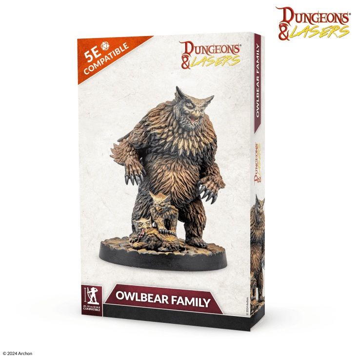 Dungeons & Lasers: Owlbear Family - Image 3