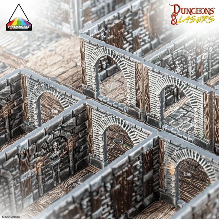 Dungeons & Lasers PrismaCast Pre-Painted Terrain Scale Model - Chambers Of Torment - Image 3