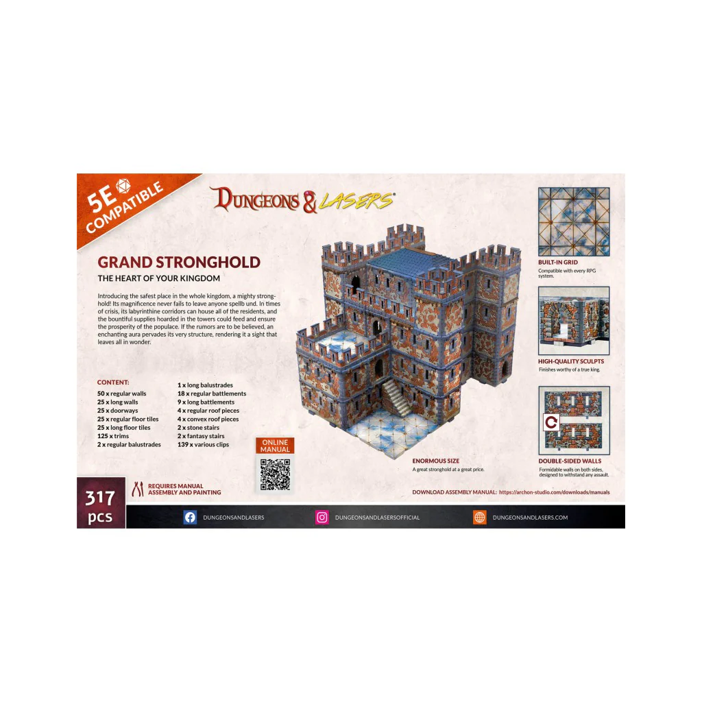 Dungeons & Lasers: Starter Sets - Grand Stronghold - Image 2