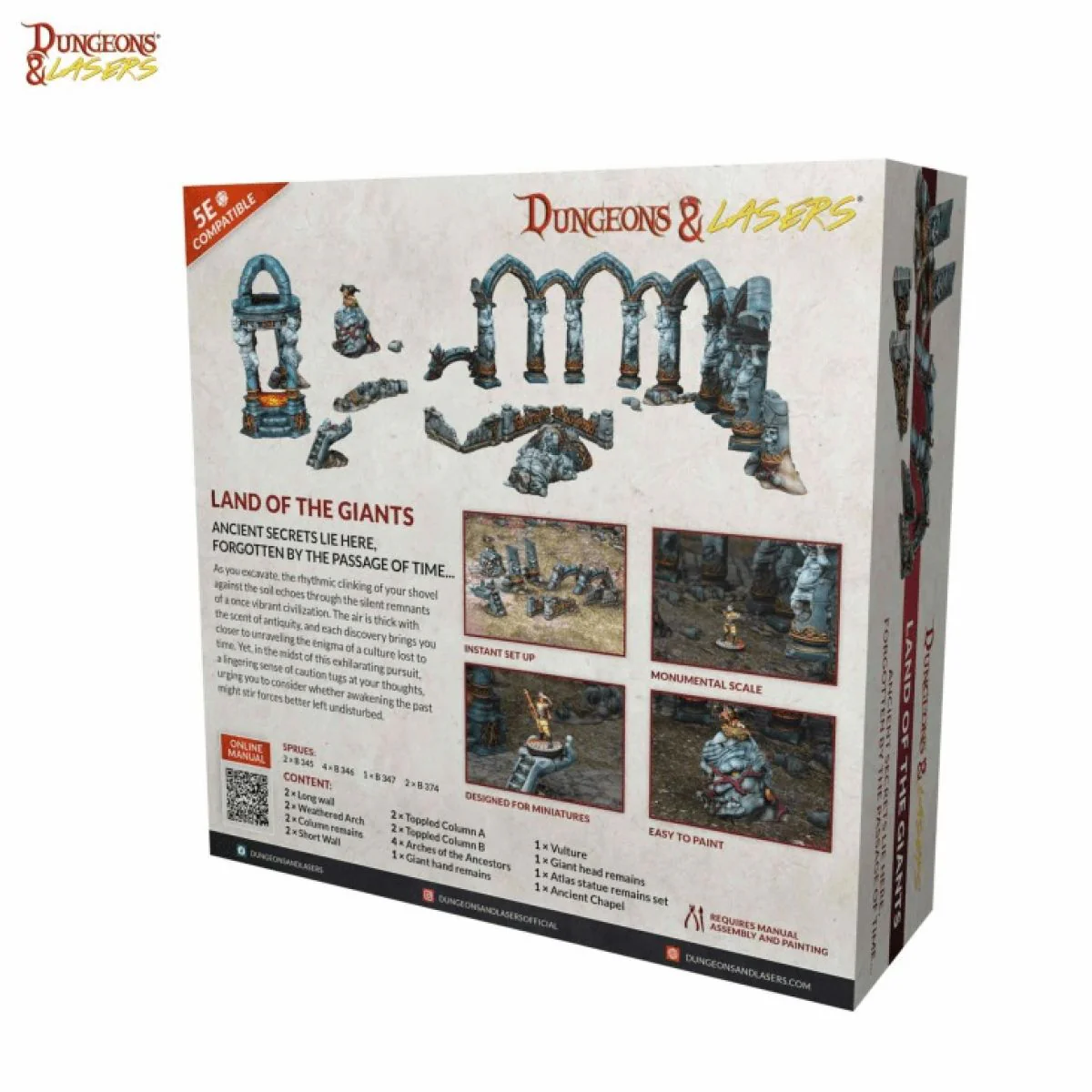 Dungeons & Lasers: Starter Sets - Land of th Giants - Image 2